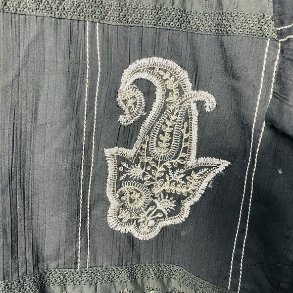 Vintage Indian Mens Embroidered/beaded Dress Size 44 - Picture 4 of 5